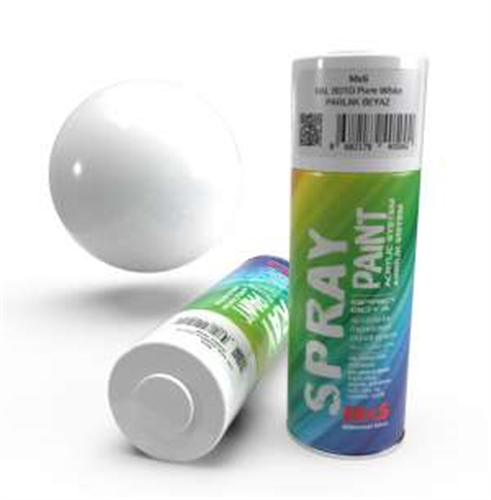 MXS SPREY BOYA 400 ML PARLAK BEYAZ/ 12